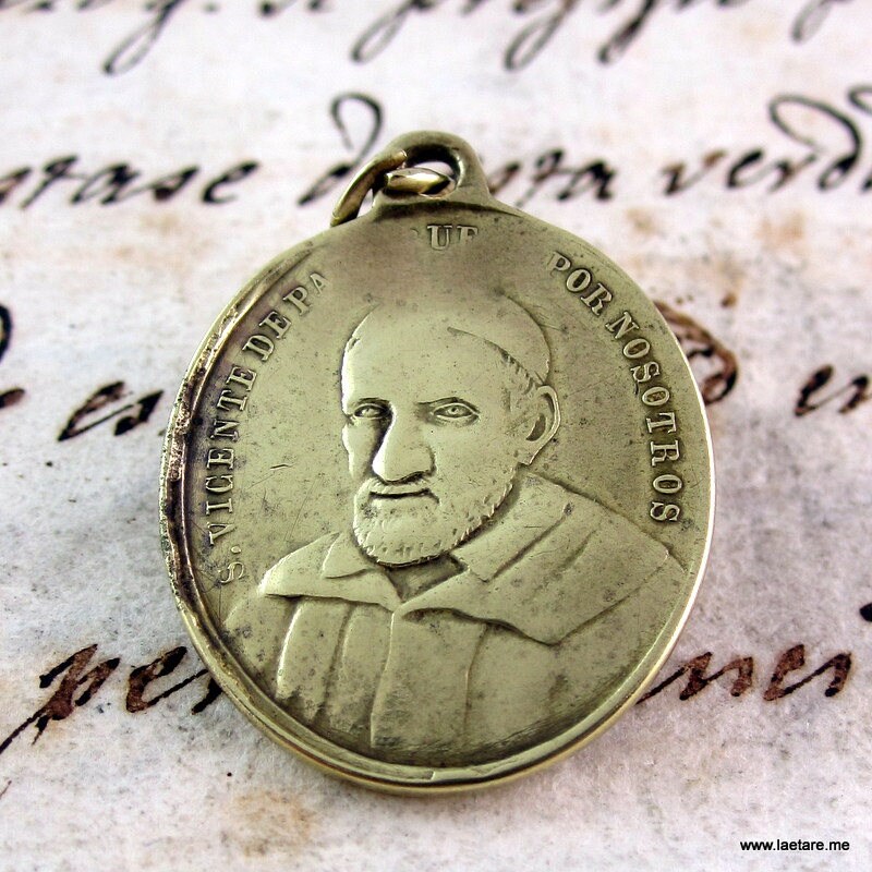 Erstaunlichst Vincent De Paul Und Selig John Gabriel Perboyre - Katholik Religious Spanien von LaetareRejoice