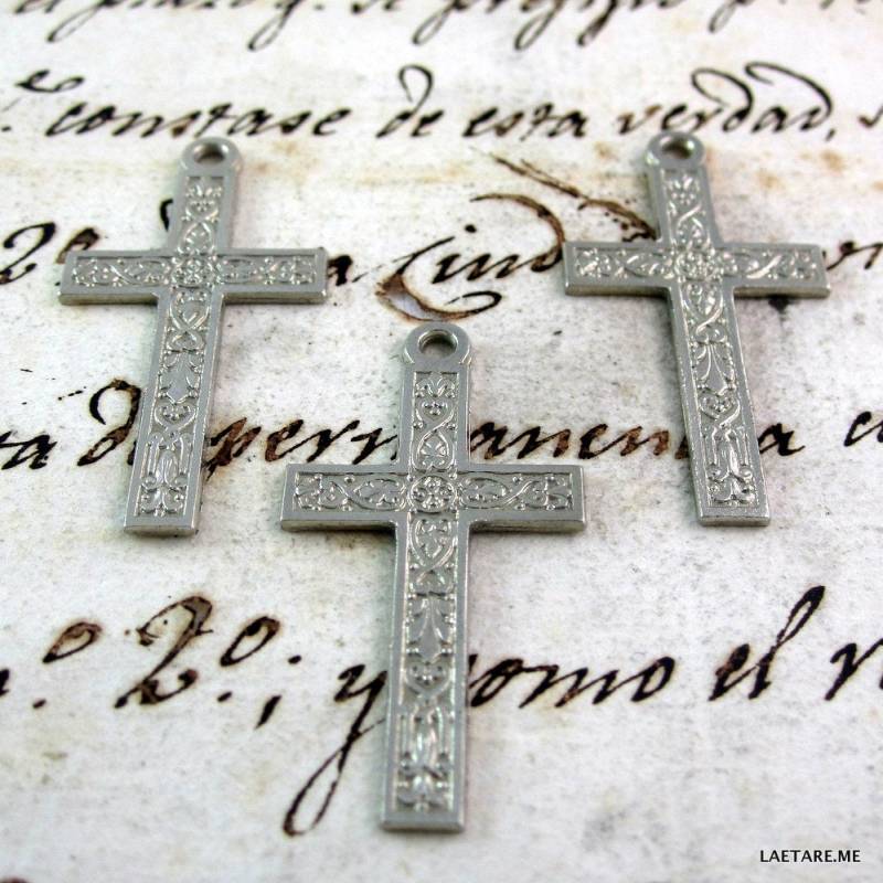 Set Mit 7 Kreuzen - Metall Katholisch Religiös von LaetareRejoice