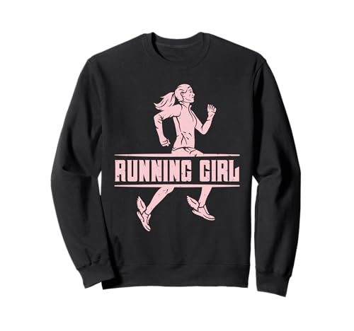 Läuferin RUNNING GIRL Joggen Lustiges Laufen Sweatshirt Läuferin RUNNING GIRL Joggen Lustiges Laufen Sweatshirt von Läuferin Geschenk Joggen Shirt Laufen Frauen