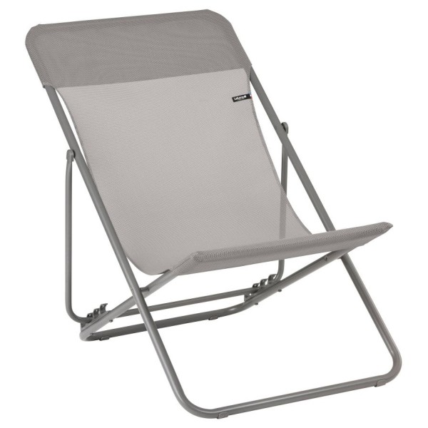 Lafuma Mobilier - Maxi Transat Batyline Iso - Campingstuhl grau von Lafuma Mobilier