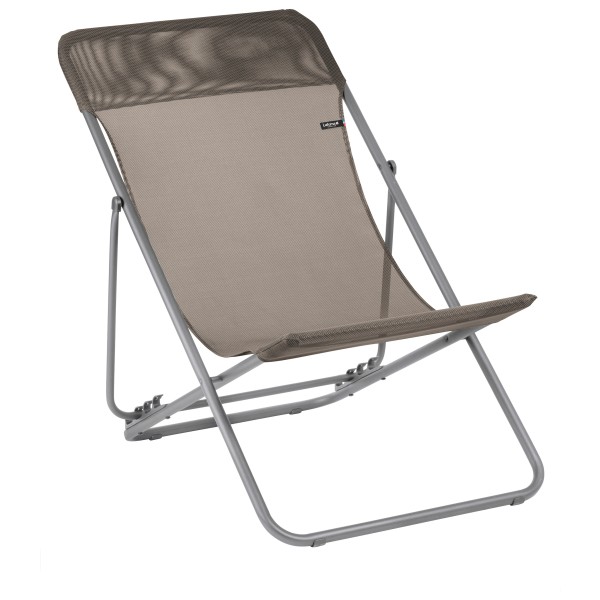 Lafuma Mobilier - Maxi Transat Batyline Iso - Campingstuhl grau Lafuma Mobilier - Maxi Transat Batyline Iso - Campingstuhl grau von Lafuma Mobilier