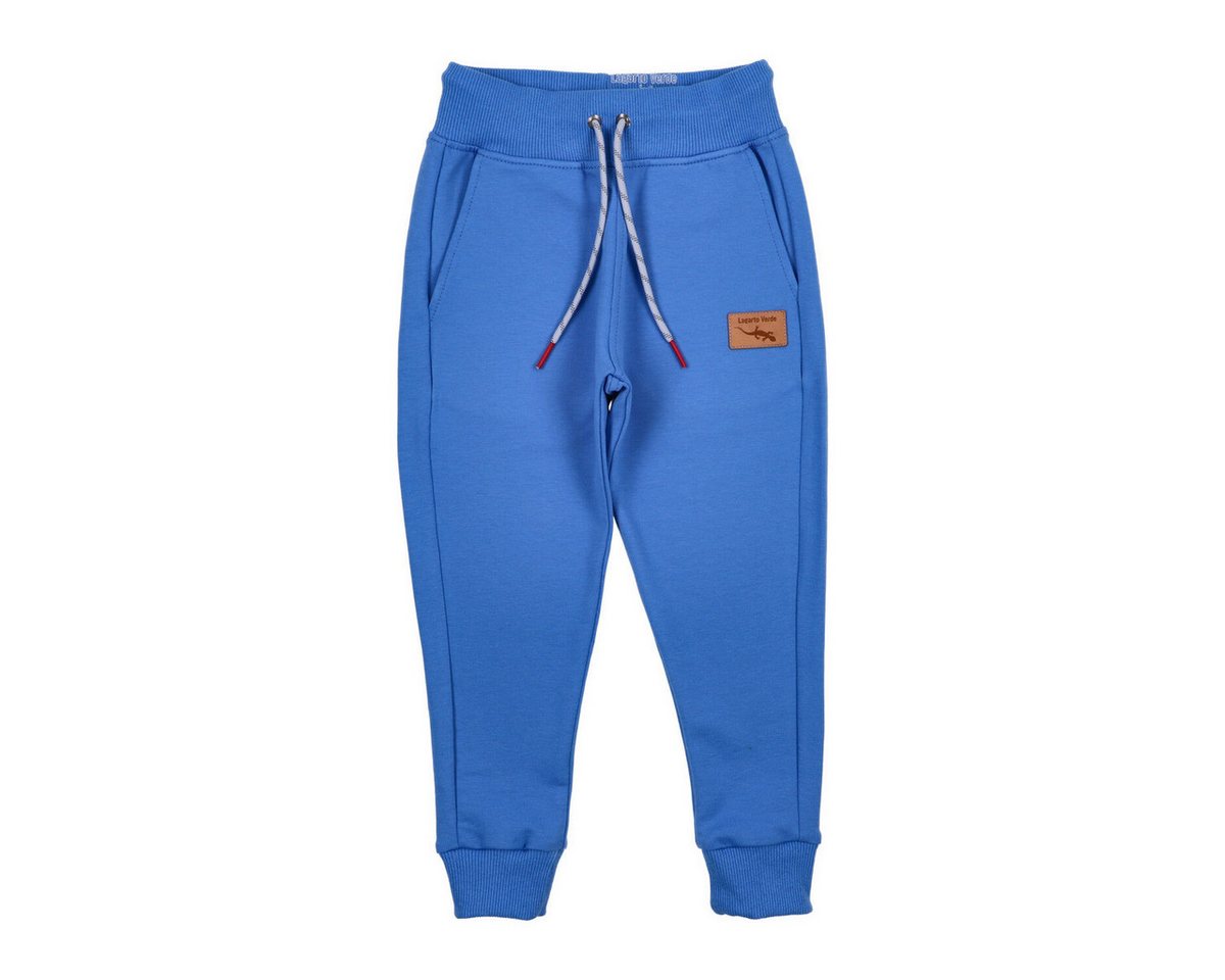 Lagarto Verde Sweathose Eidechse Unisex Kinder (1-tlg) Jogginghose, Freizeithose, Sporthose, Casualhose, Relaxhose von Lagarto Verde
