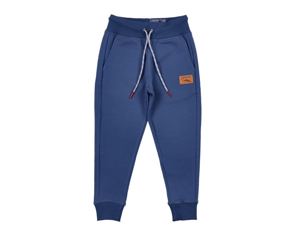 Lagarto Verde Sweathose Eidechse Unisex Kinder (1-tlg) Jogginghose, Freizeithose, Sporthose, Casualhose, Relaxhose von Lagarto Verde