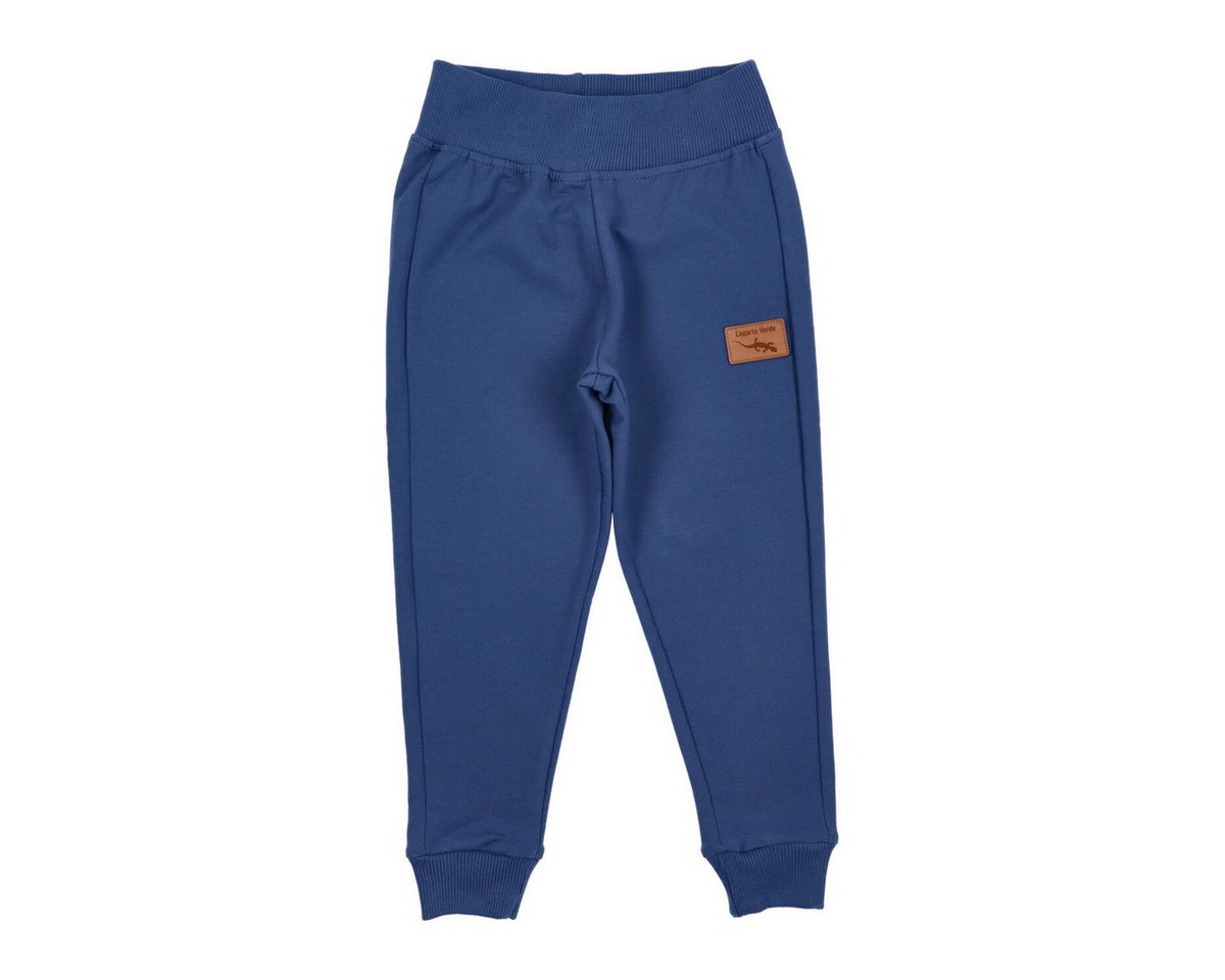 Lagarto Verde Sweathose Eidechse Unisex Kinder (1-tlg) Jogginghose, Freizeithose, Sporthose, Casualhose, Relaxhose von Lagarto Verde