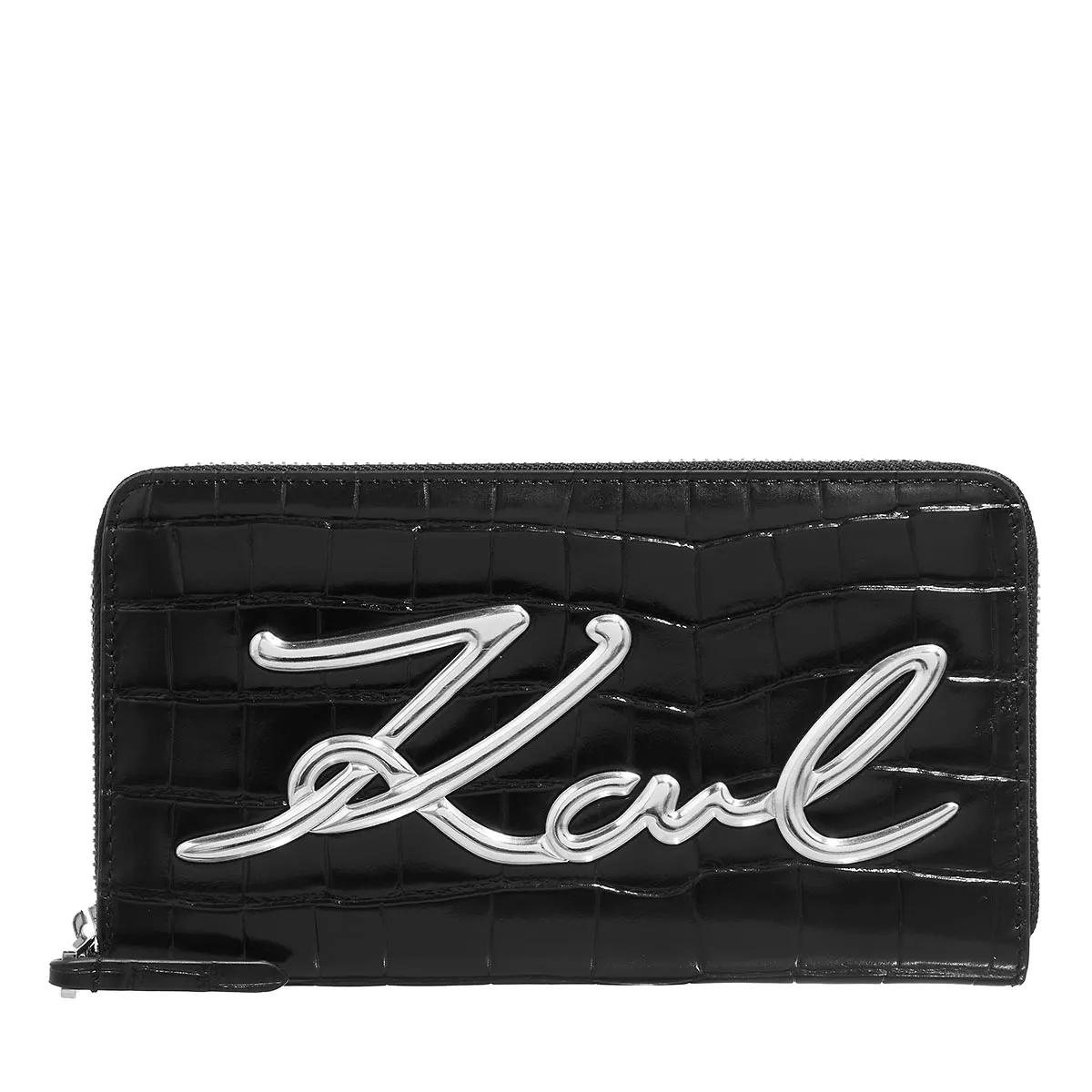 LAGERFELD Karl Lagerfeld Portemonnaie mit Zip-Around-Reißverschluss von Lagerfeld