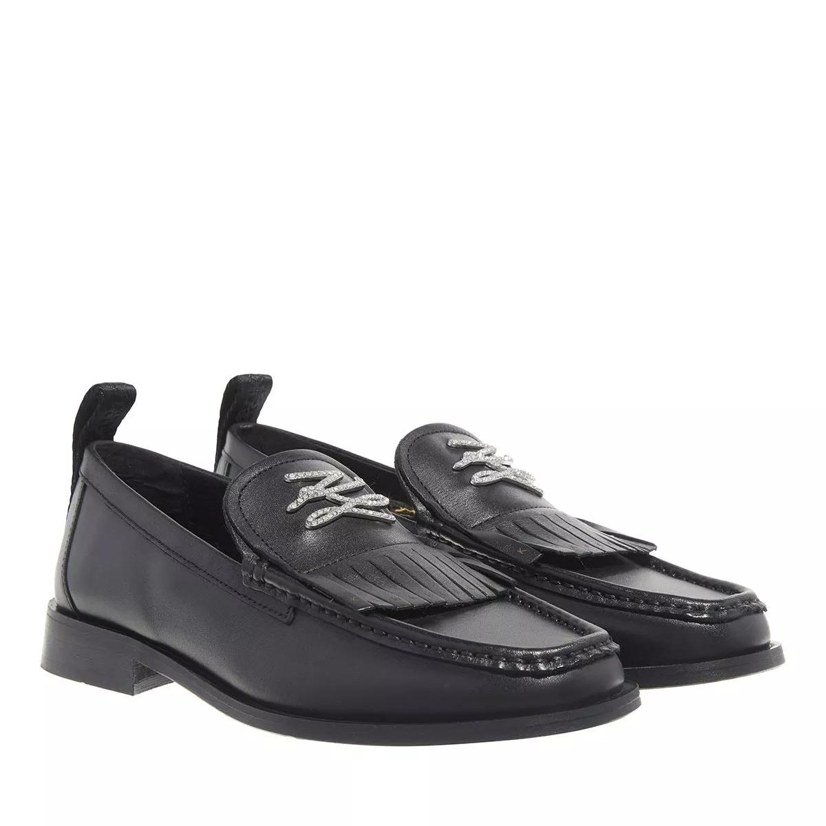 female Ballerinas schwarz Loafer 36 von Lagerfeld