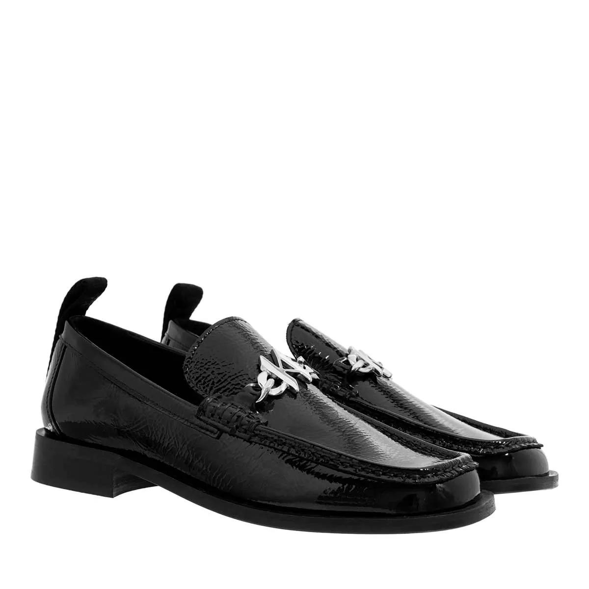 female Ballerinas schwarz Loafer 36 von Lagerfeld