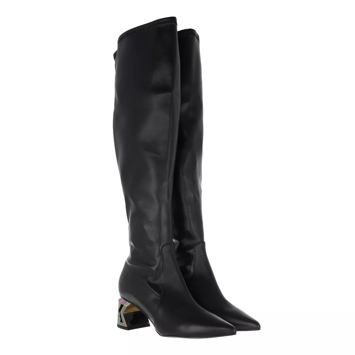 female Stiefeletten schwarz Overknee-Boot 37 von Lagerfeld