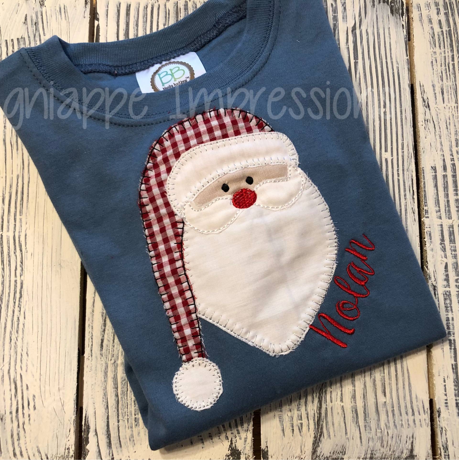 Santa Shirt Santa Shirt von LagniappeImpressions