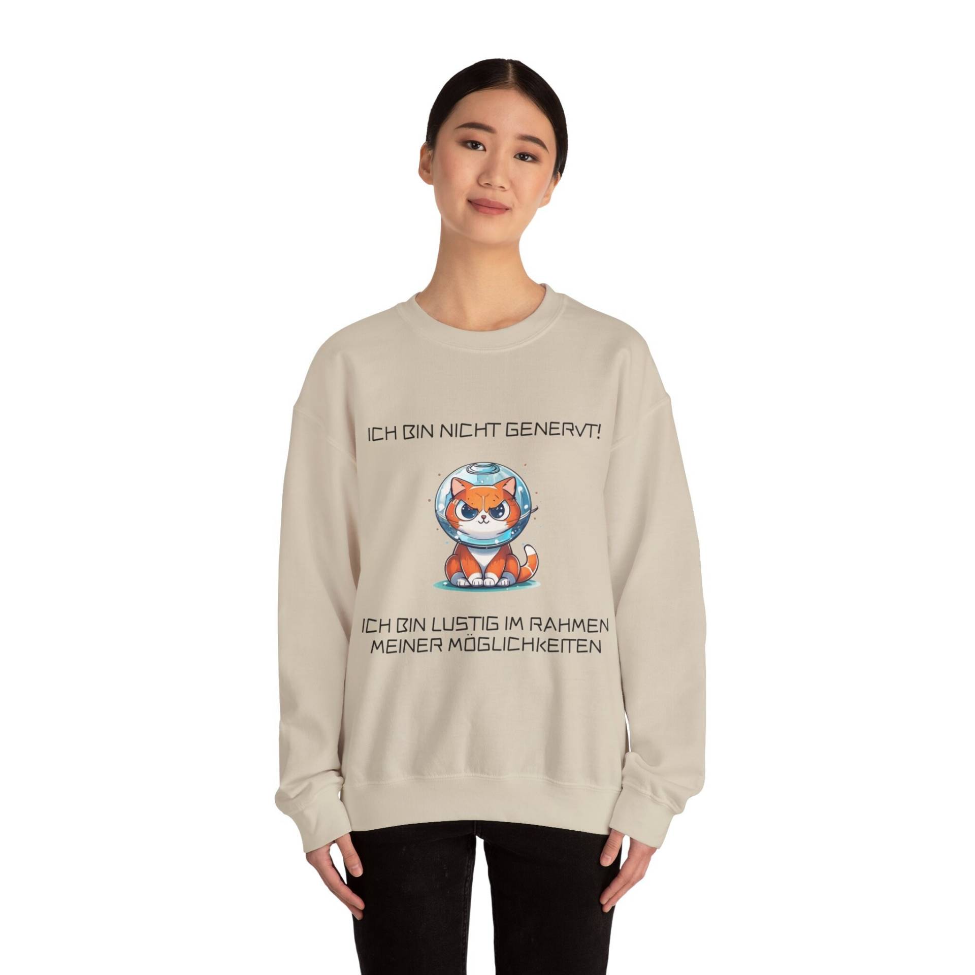 Ich Bin Nicht Genervt Lustiger Spruch Sweatshirt Ich Bin Nicht Genervt Lustiger Spruch Sweatshirt von LagoDiBonzo