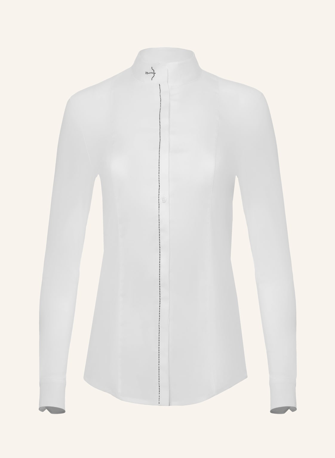 Laguso Turnierbluse Janne White Crystal Black weiss Laguso Turnierbluse Janne White Crystal Black weiss von Laguso
