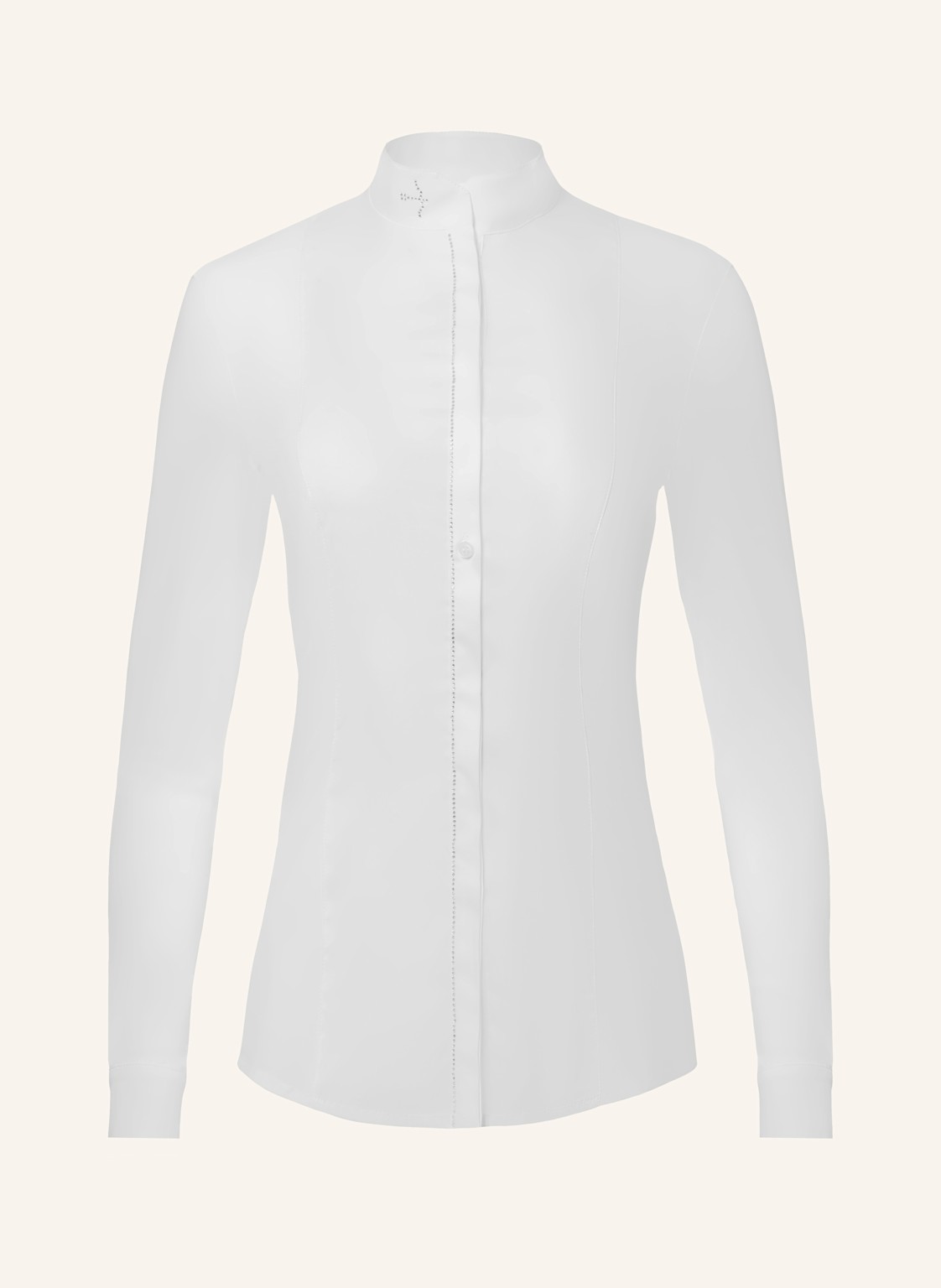 Laguso Turnierbluse Janne White Crystal Silver weiss Laguso Turnierbluse Janne White Crystal Silver weiss von Laguso
