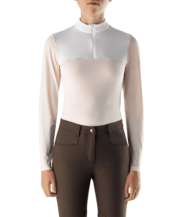 Mädchen Turniershirt "Lucie" Powder Rose Mädchen Turniershirt "Lucie" Powder Rose von Laguso