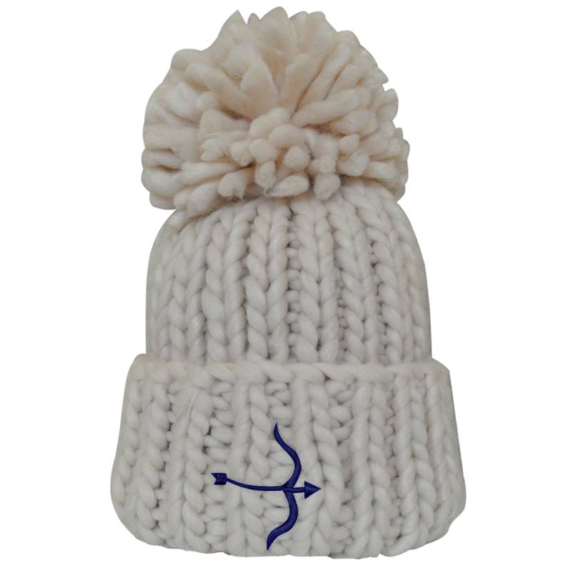 Mütze "Bobble" Beige Mütze "Bobble" Beige von Laguso