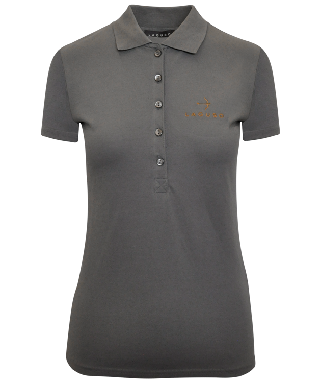 Poloshirt "Mona" Steel von Laguso
