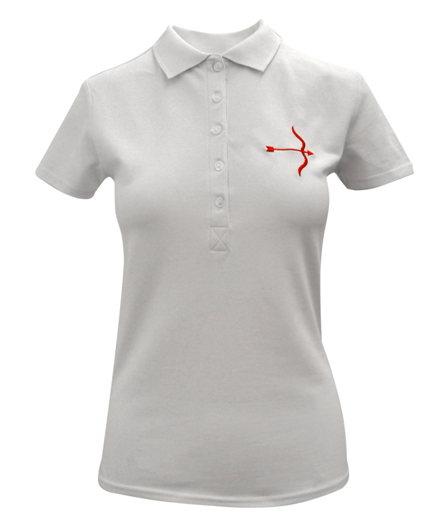 Poloshirt "Mona" White von Laguso