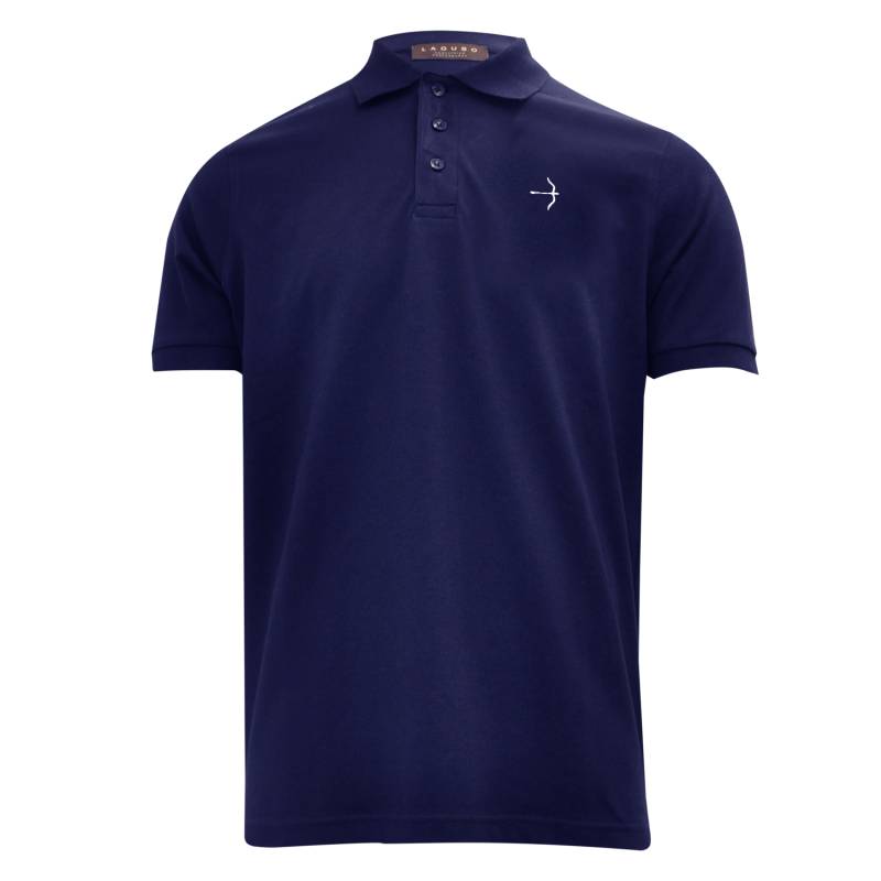 Poloshirt Philip Flock Navy Poloshirt Philip Flock Navy von Laguso