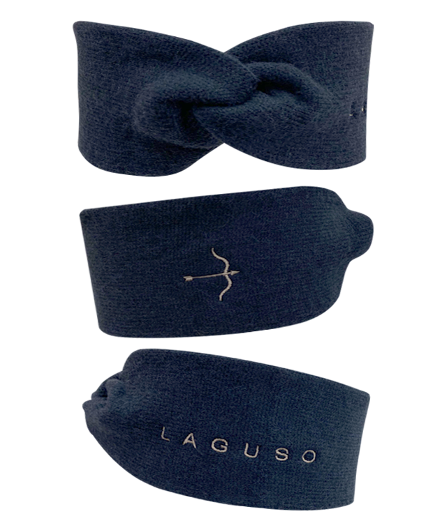 Stirnband "Luxury Headband" Navy Stirnband "Luxury Headband" Navy von Laguso