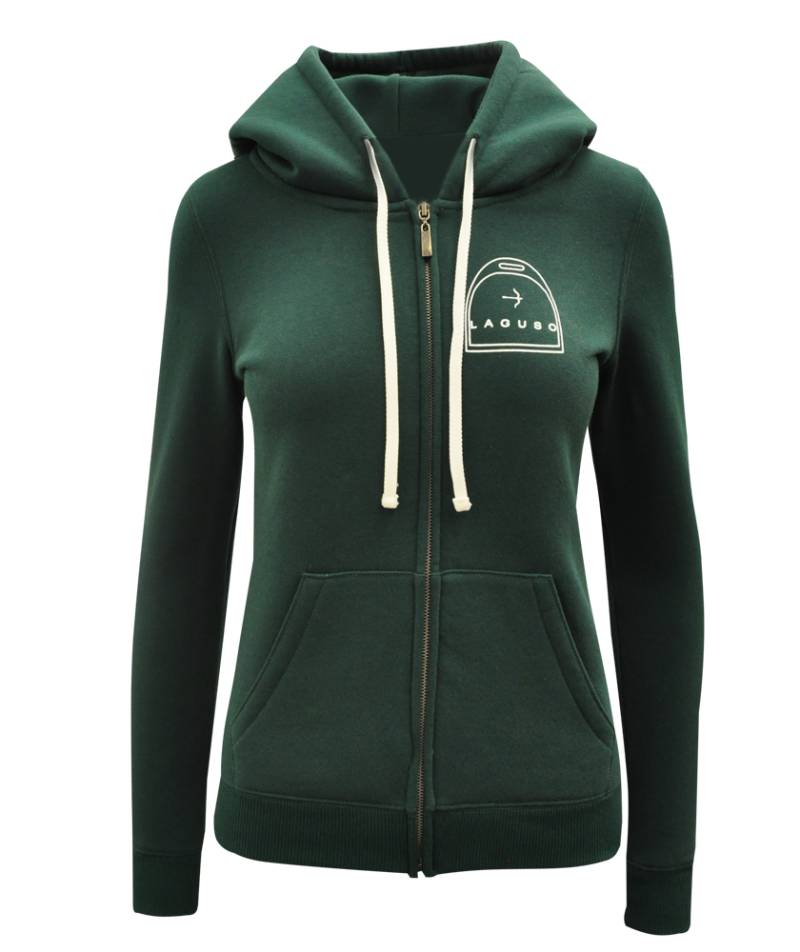Sweatjacke "Debra" Racing Green Sweatjacke "Debra" Racing Green von Laguso