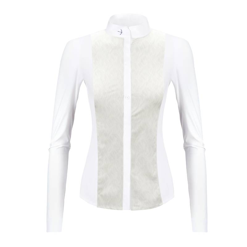 Turnierbluse "Janne" Slice White Turnierbluse "Janne" Slice White von Laguso