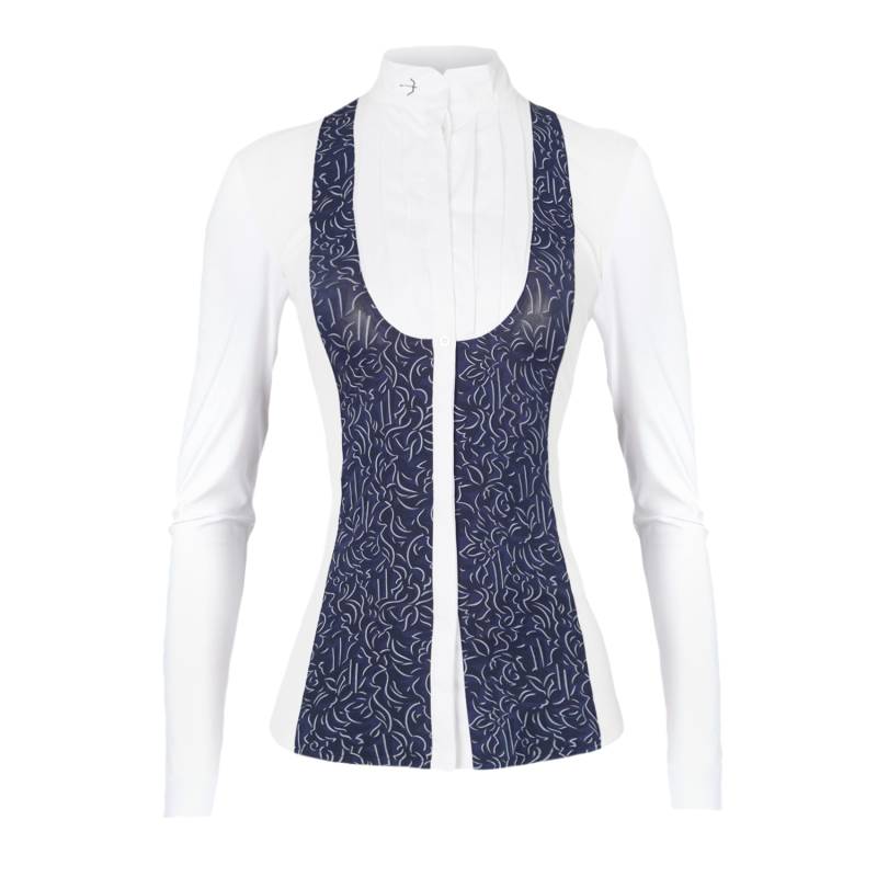 Turnierbluse "Laila" Pop Navy Turnierbluse "Laila" Pop Navy von Laguso