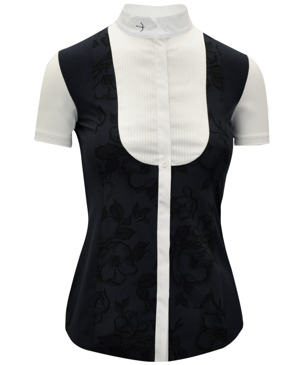 Turnierbluse "Romy" Dark Roses Turnierbluse "Romy" Dark Roses von Laguso