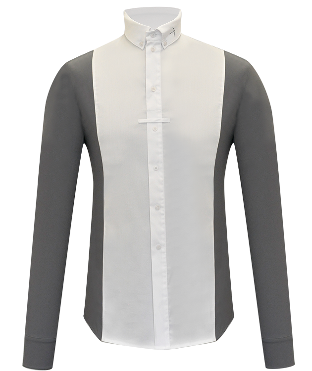 Turnierhemd "Max" Dark Grey Turnierhemd "Max" Dark Grey von Laguso