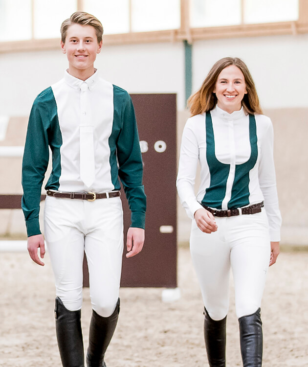 Turnierhemd "Max" Racing Green Turnierhemd "Max" Racing Green von Laguso