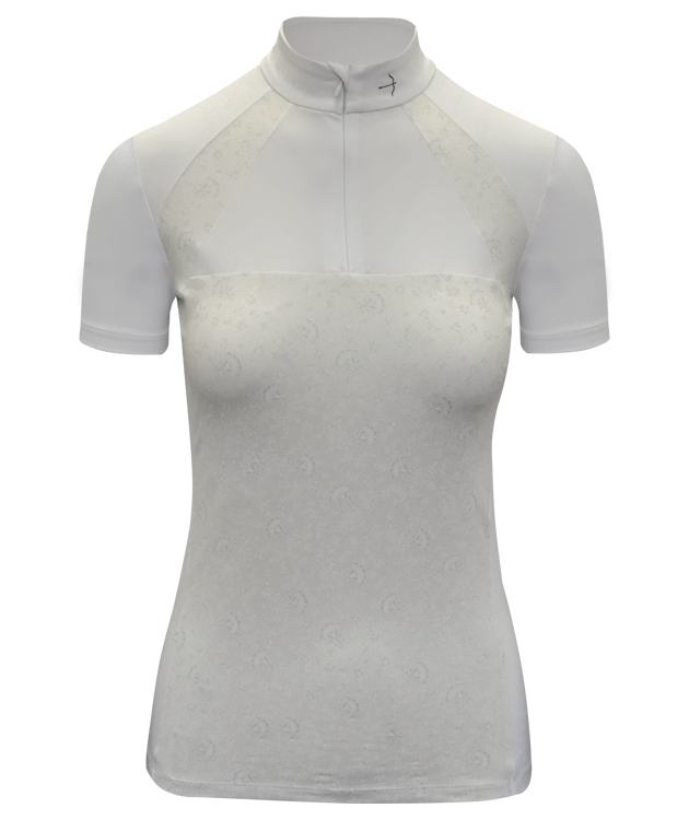 Turniershirt "Blake" Minimal White Turniershirt "Blake" Minimal White von Laguso