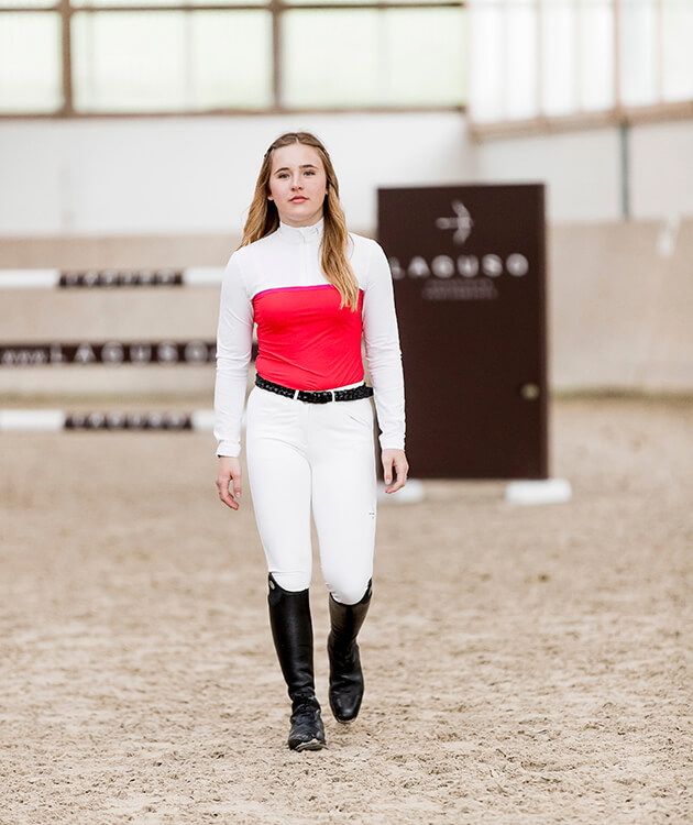 Turniershirt "Catoki" Chilly Red Turniershirt "Catoki" Chilly Red von Laguso