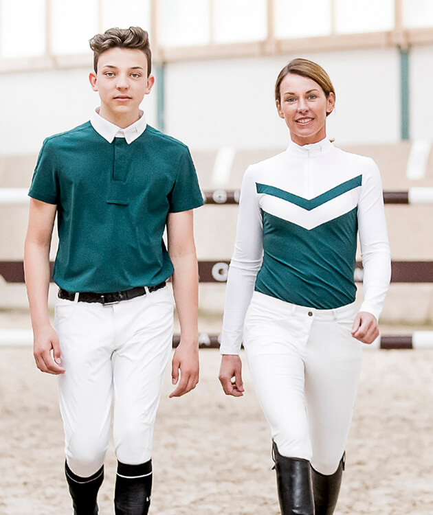 Turniershirt "Luca" Racing Green Turniershirt "Luca" Racing Green von Laguso
