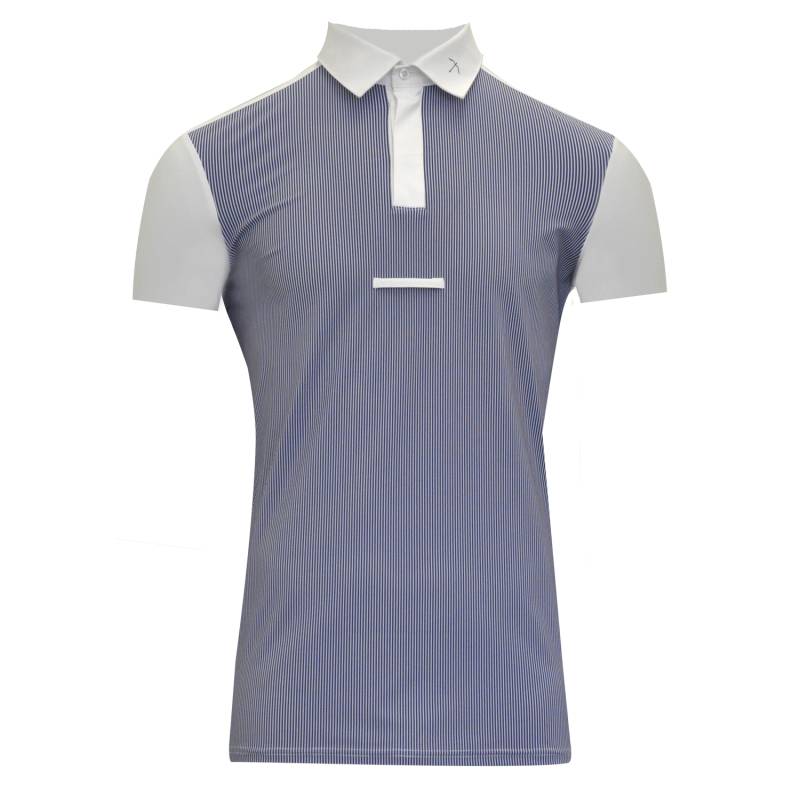 Turniershirt "Luca Stripes" Navy Turniershirt "Luca Stripes" Navy von Laguso