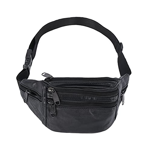 Lahdrhab Neue Männer Gürtel Tasche Multifunktion Männer Taille Tasche Mode Leder Handy Kleine Gürtel Tasche Coole Gürtel von Lahdrhab