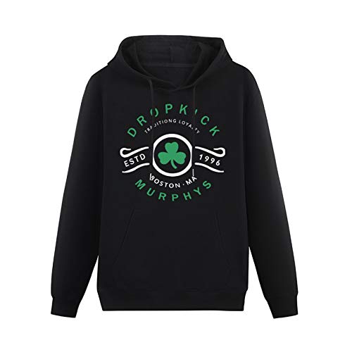 Dropkick Murphys Tradition & Loyalty Mens Hoodie Casual Long Sleeve Plain Drawstring Tops with Pockets Size S von Lahe