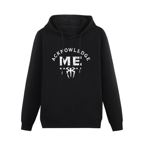 Lahe Atong Roman Reigns Acknowledge Me Mens Hoody Size S von Lahe