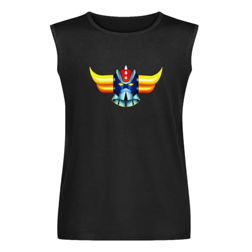 Men's Goldorak Grendizer Head T Shirt and Apparel T Shirt Vest for Men Size XL von Lahe