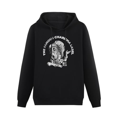 Mens Hoody The Famous Charisma Label Mad Hatter Mad Hatter Hoodies Long Sleeve Pullover Loose Hoody Men Sweatershirt Size XXL von Lahe