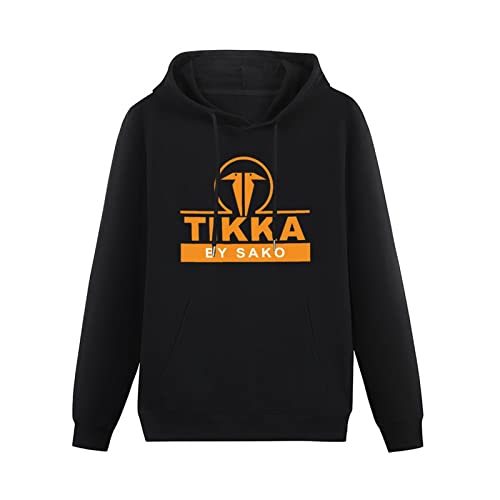 Tikka by SAKO Firearms Company Logo Gun Hoodies Long Sleeve Pullover Loose Hoody Men Sweatershirt Size XL von Lahe