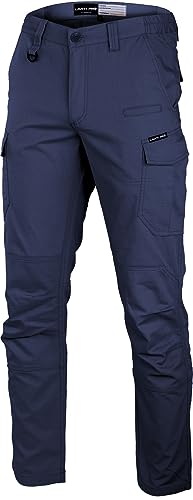 Lahti PRO Herren Arbeitshosen Männer, Lang, Cargohose Cargo-Bundhosen, Slimfit, 8 Multifunktionstaschen, Verstärkte Nähte, Ripstop, EN ISO 13688, Größe: XXL, Farbe: Dunkelblau Lahti PRO Herren Arbeitshosen Männer, Lang, Cargohose Cargo-Bundhosen, Slimfit, 8 Multifunktionstaschen, Verstärkte Nähte, Ripstop, EN ISO 13688, Größe: XXL, Farbe: Dunkelblau von Lahti PRO