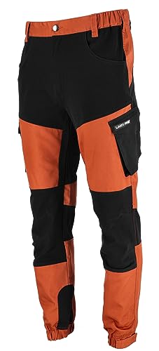 Lahti PRO Herren Arbeitshosen Männer, Lang Hose mit 5 Multifunktionstaschen, Berufsbekleidung, Bundhose, Stretch Arbeitskleidung, EN ISO 13688, 35% Baumwolle, 65% Polyester 240g/m2 von Lahti PRO