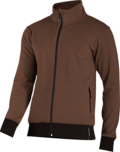 Lahti PRO Herren Arbeitssweatshirt Baumwolle Sweatshirt Bluse Zip Neck | Größe: L | Farbe: Braun | mit Reißverschluss und Taschen Lahti PRO Herren Arbeitssweatshirt Baumwolle Sweatshirt Bluse Zip Neck | Größe: L | Farbe: Braun | mit Reißverschluss und Taschen von Lahti PRO