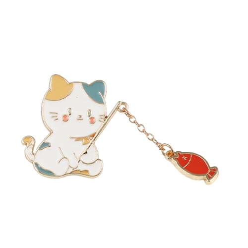 1.angler Brosche Legierung Metall Pin Lebendig Fisch Design Kompakt 4 Cm Schmuck Für Kinder Erwachsene Tierliebhaber Rotblau Fisch Charme Pin 1.angler Brosche Legierung Metall Pin Lebendig Fisch Design Kompakt 4 Cm Schmuck Für Kinder Erwachsene Tierliebhaber Rotblau Fisch Charme Pin von Laikoutd