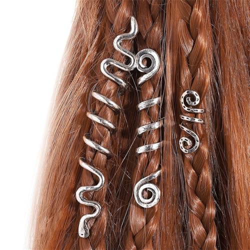 3Lots Verdrehen Schlangenform Haarclip Trendy Modische Frauen Haarringe Für Stilvolles Und Kreatives Aussehen von Laikoutd