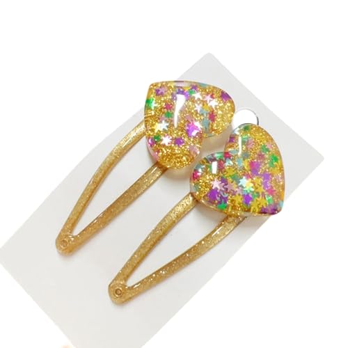 Adorkable Star Glitzernder Haarclip Für Mädchen Kid Star Barrettes Glitzernden Handgefertigten Haarnadeln Schöne Haarnadeln von Laikoutd