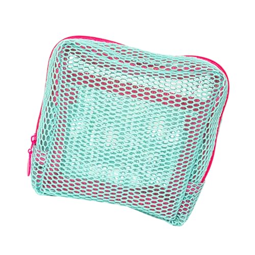 Atmungsaktive Meshes Kosmetikbeutel Kompakte Reiseberätiger Tragbare Make Up Taschen Mit Reißverschluss Quadratischer Kleinmänner Beutel Reisekosmetikbeutel Reisebeutel von Laikoutd