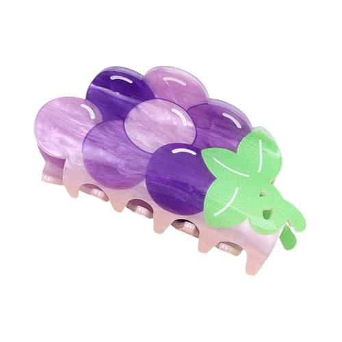 Beliebte Haarklauen Clip Fruit Theme Haartuelle Für Frauen Acrylhaarstyling Werkzeug Ponytailhalter Mode Kopfbedeckung Beliebte Haarklauen Clip Fruit Theme Haartuelle Für Frauen Acrylhaarstyling Werkzeug Ponytailhalter Mode Kopfbedeckung von Laikoutd