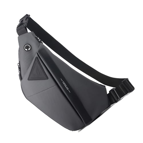 Crossbody Baggürtelbeutel Für Männer Erwachsene Brustbeutel Über Den Umhängetaschen Große Kapazität Spritzsicherer Reisetaschen Leichtes Rudel von Laikoutd