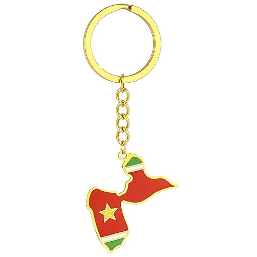 Edelstahlstahlschlüsselkarten Karten Flagform Formschlüsselring Bequemer Rucksackauto Charme Ethnischer Key Hels Map Keychain Flag Form Keyring von Laikoutd