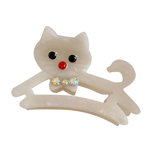Einzigartige Katzen-Haarspange aus Acetat, modische Haarnadel, Party-Kopfbedeckung, Haarteil, Haar-Accessoire für modische Frauen Einzigartige Katzen-Haarspange aus Acetat, modische Haarnadel, Party-Kopfbedeckung, Haarteil, Haar-Accessoire für modische Frauen von Laikoutd