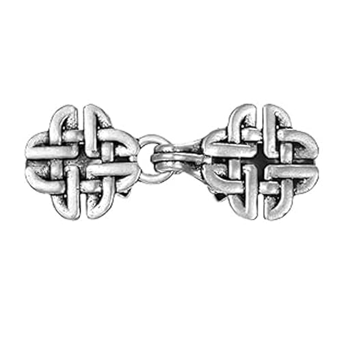 Eleganter, stabiler Schalclip aus Legierung mit hohlen Vintage-Details, tragbares Accessoire für den Alltag und besondere Anlässe von Laikoutd